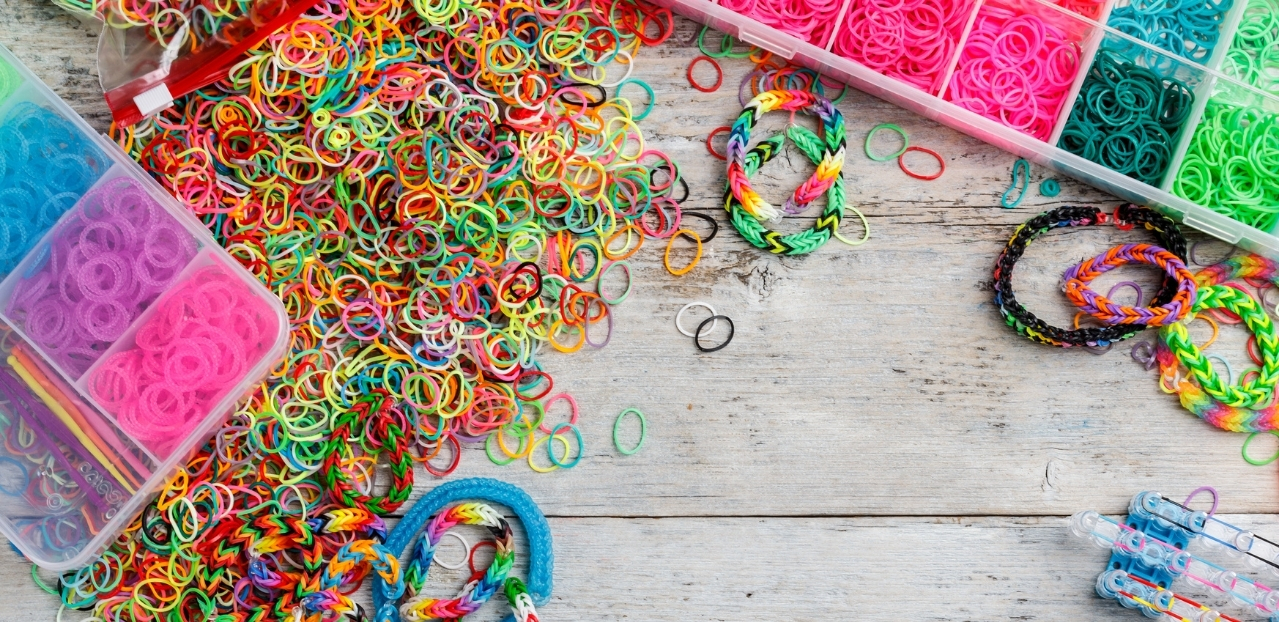 rainbow loom name bracelet